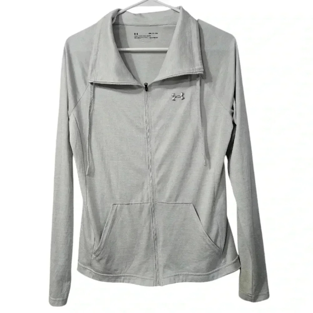 Womens under armour lightweight full zip jacket!